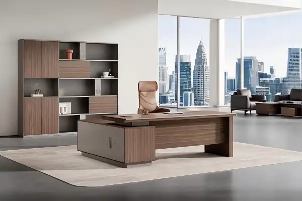 How to Select a Wooden Manager Office Desk for Daily Management Tasks?