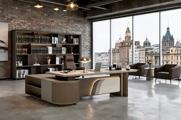 Stylish Manager Office Desk Designs for Contemporary Executive Rooms