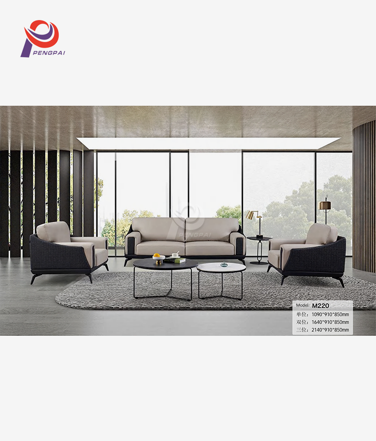 Corporate Lounge High-Density Cushion Sofa