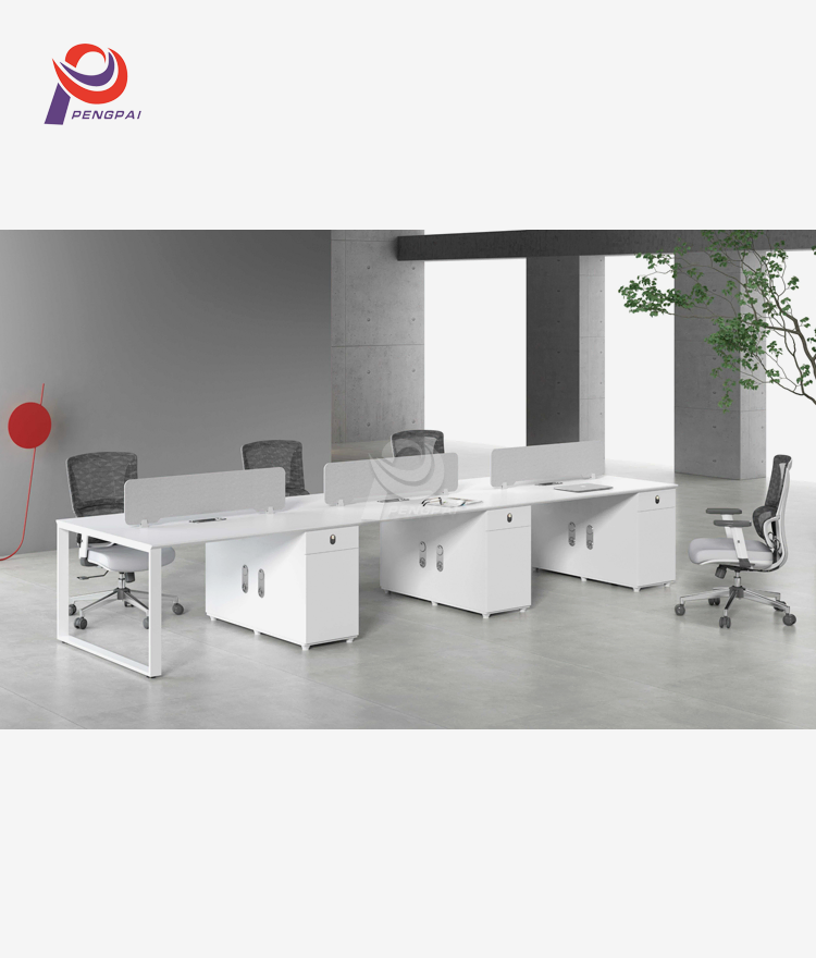 Linear Office Staff Desk