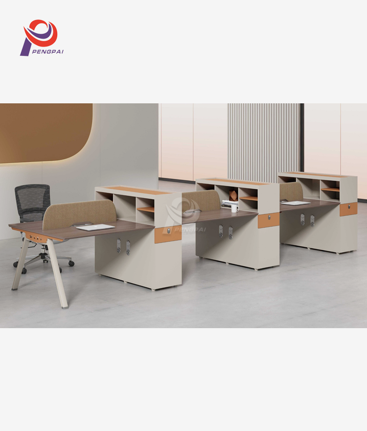 Minimalist Employee Work Desk