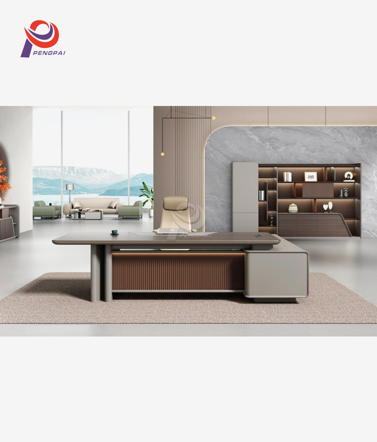 Modern Minimalist Manager Desk