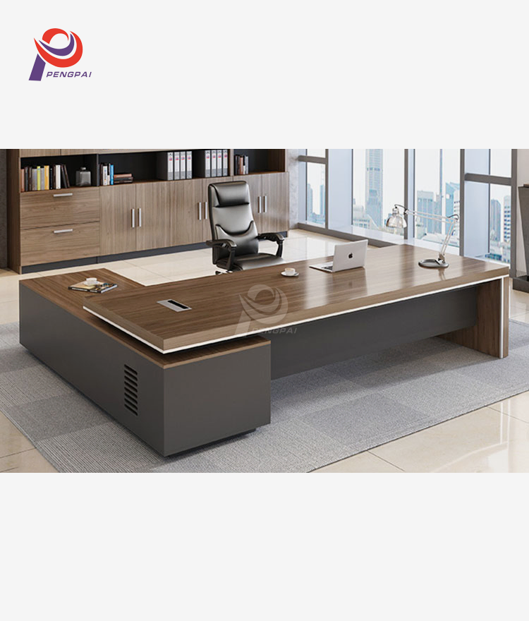 Space-Saving Manager Office Desk
